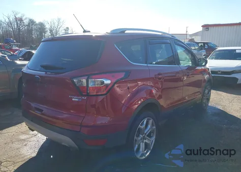 2017 Ford Escape Titanium from USA, damaged, VIN 1FMCU9J91HUE13306